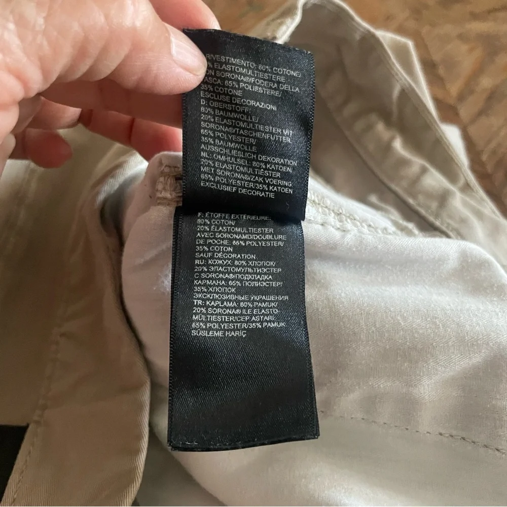 The North Face Men's Khaki Cargo Shorts 36